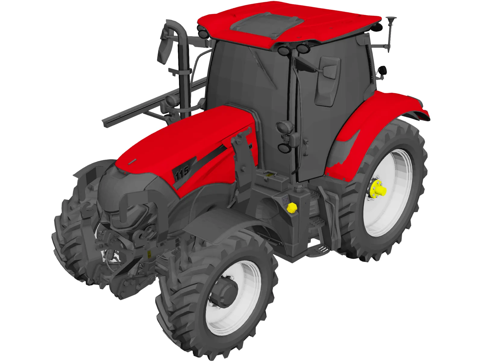 Case IH Maxxum Series 3D Model