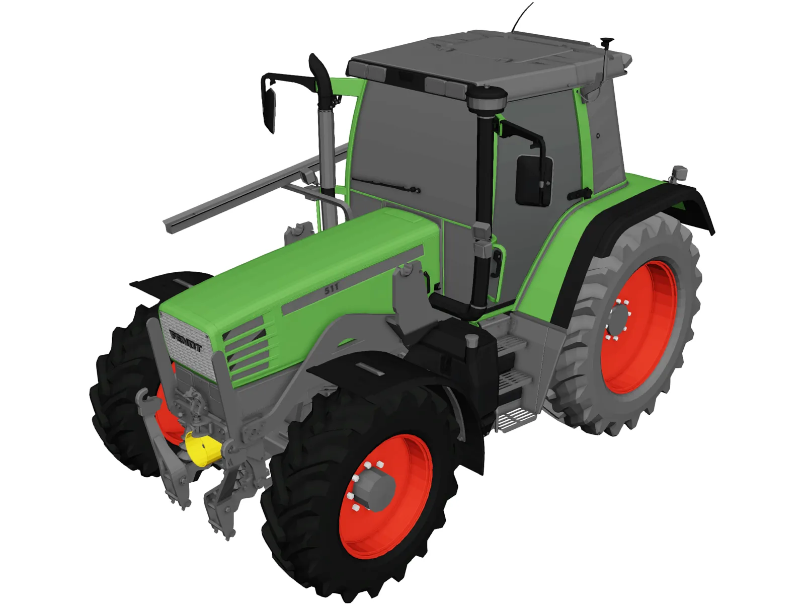 Fendt 500 Favorit 3D Model