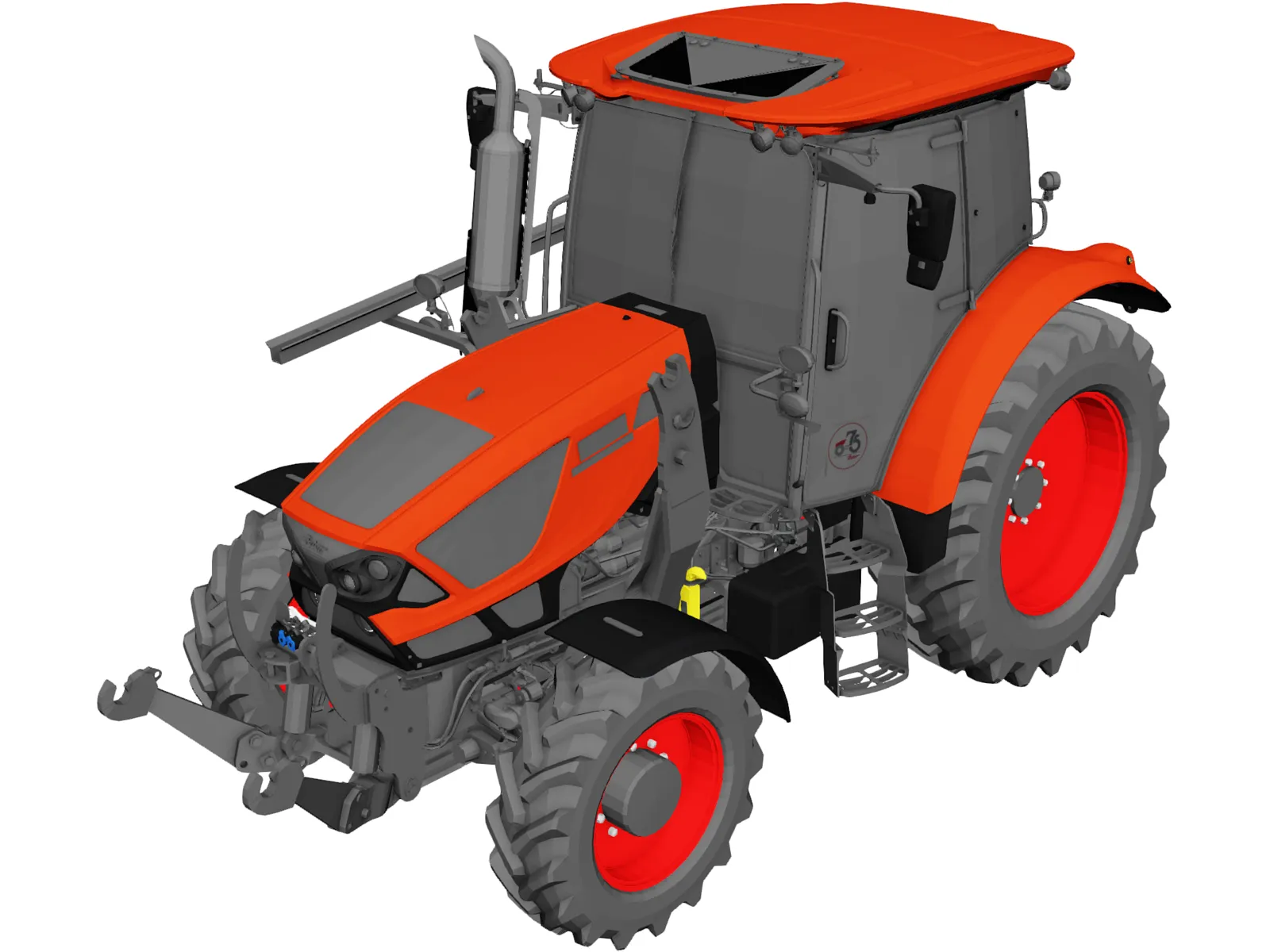 Zetor Forterra HSX 3D Model