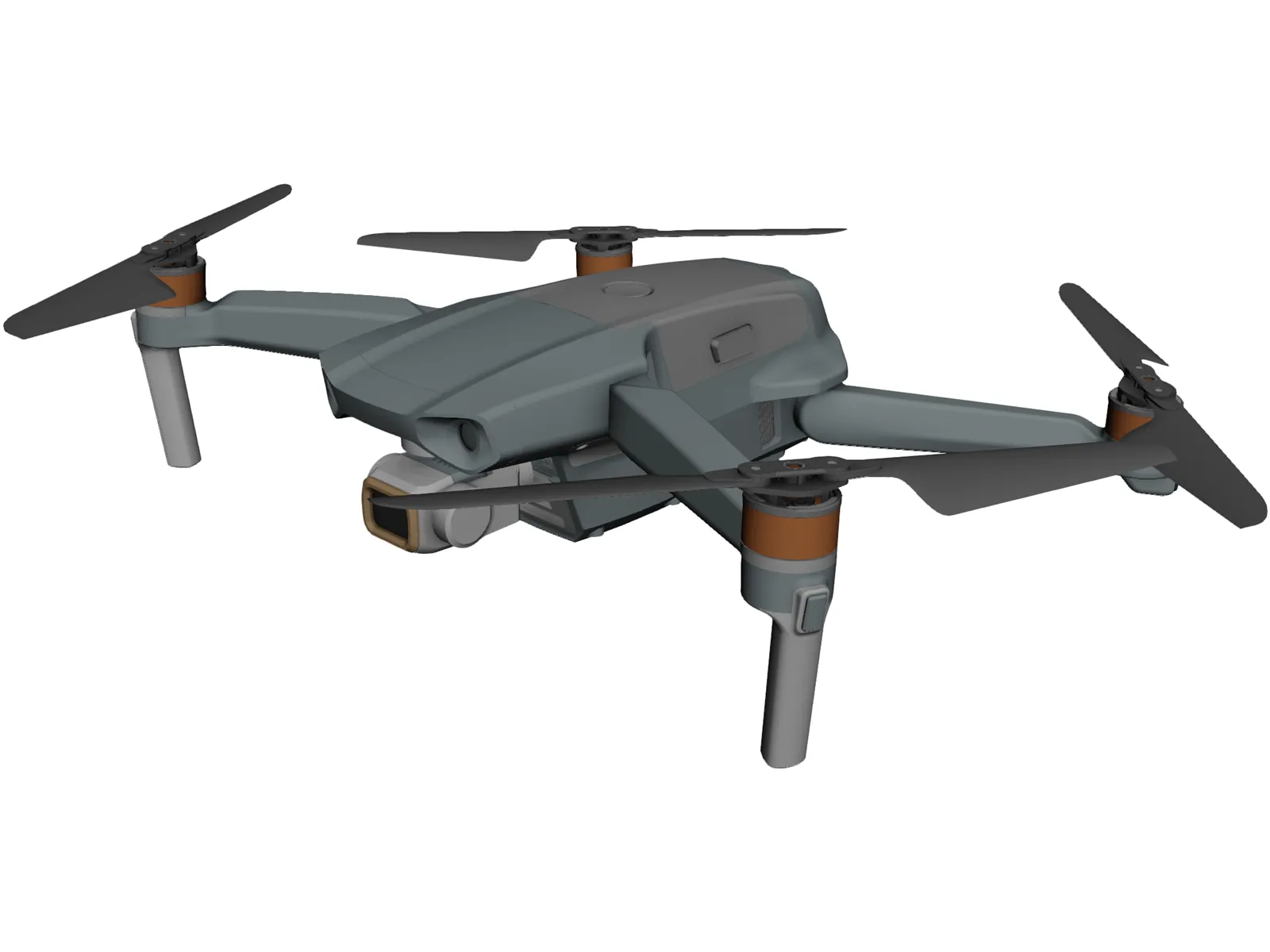 DJI Mavic Drone 3D Model