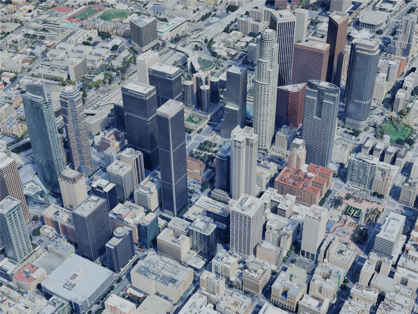 Los Angeles City, USA (2024) 3D Model