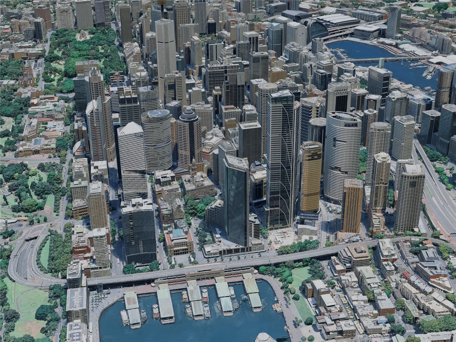 Sydney City, Australia (2023) 3D Model