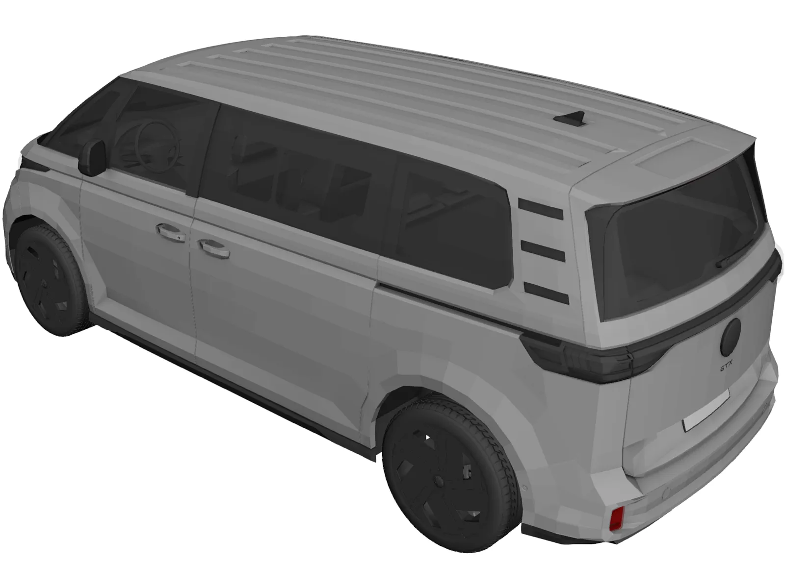 Volkswagen ID Buzz GTX 3D Model