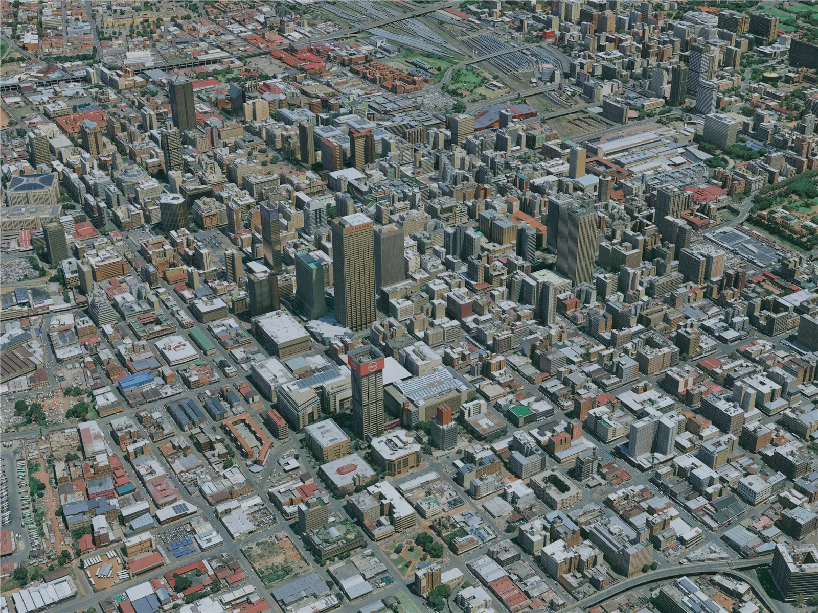 Johannesburg City, South Africa (2024) 3D Model