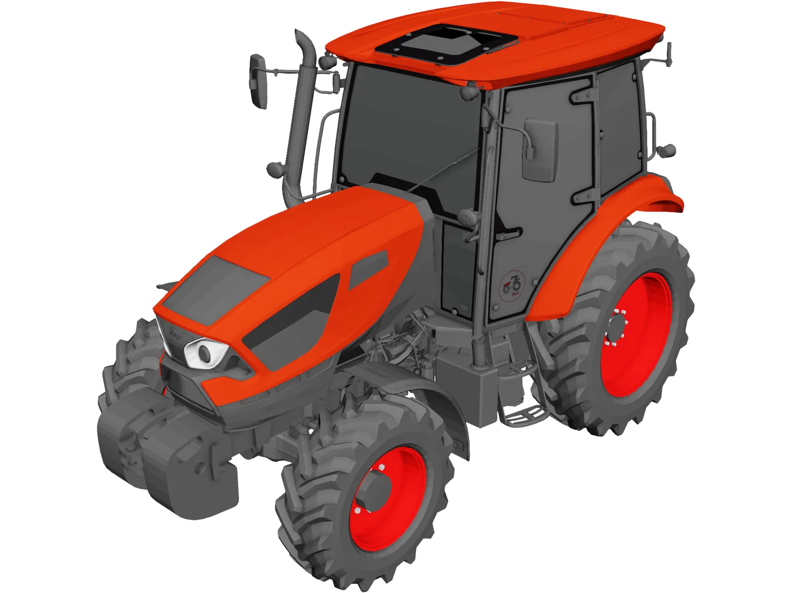 Zetor Major CL 3D Model