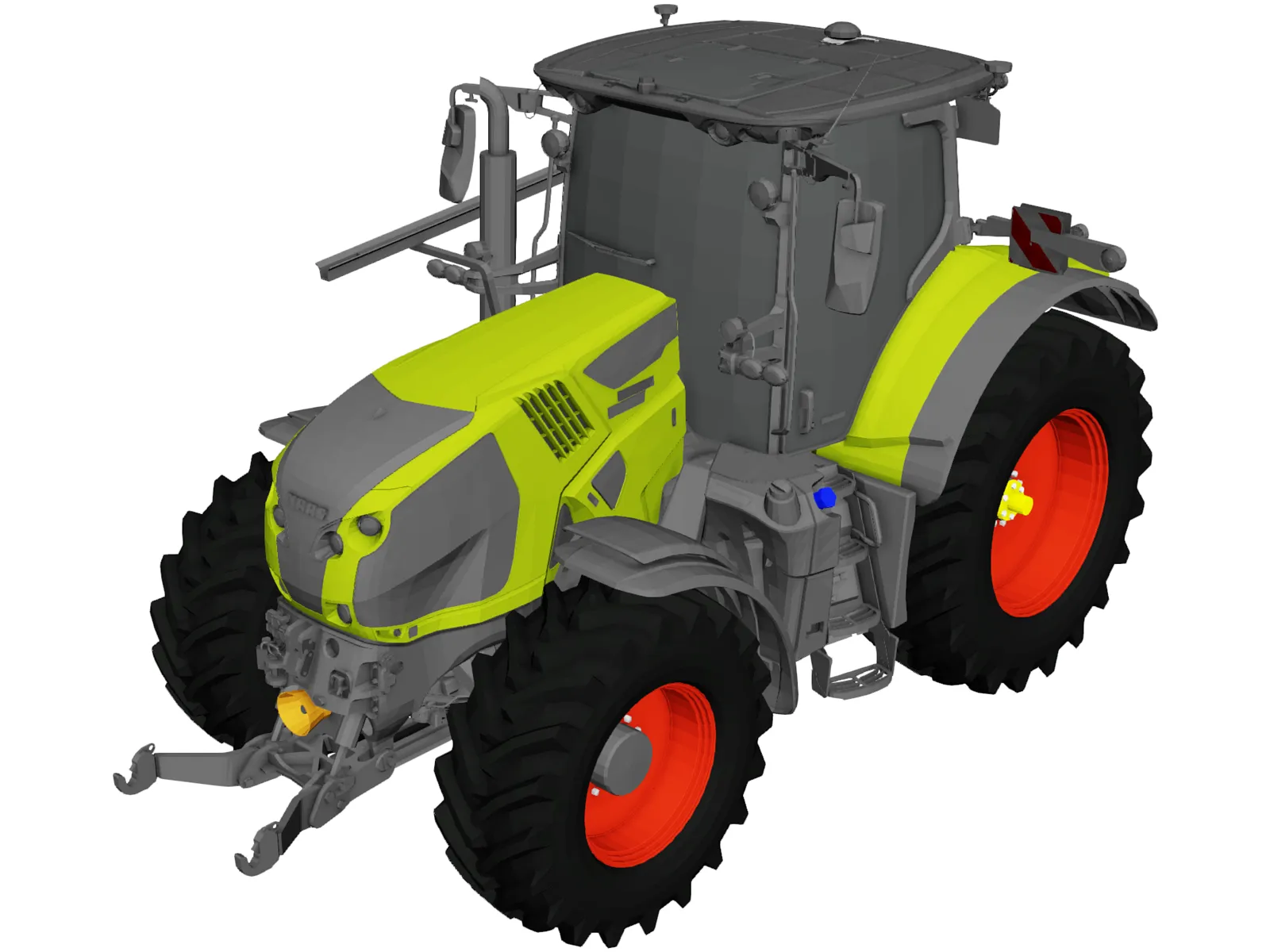 CLAAS Axion 870-800 3D Model