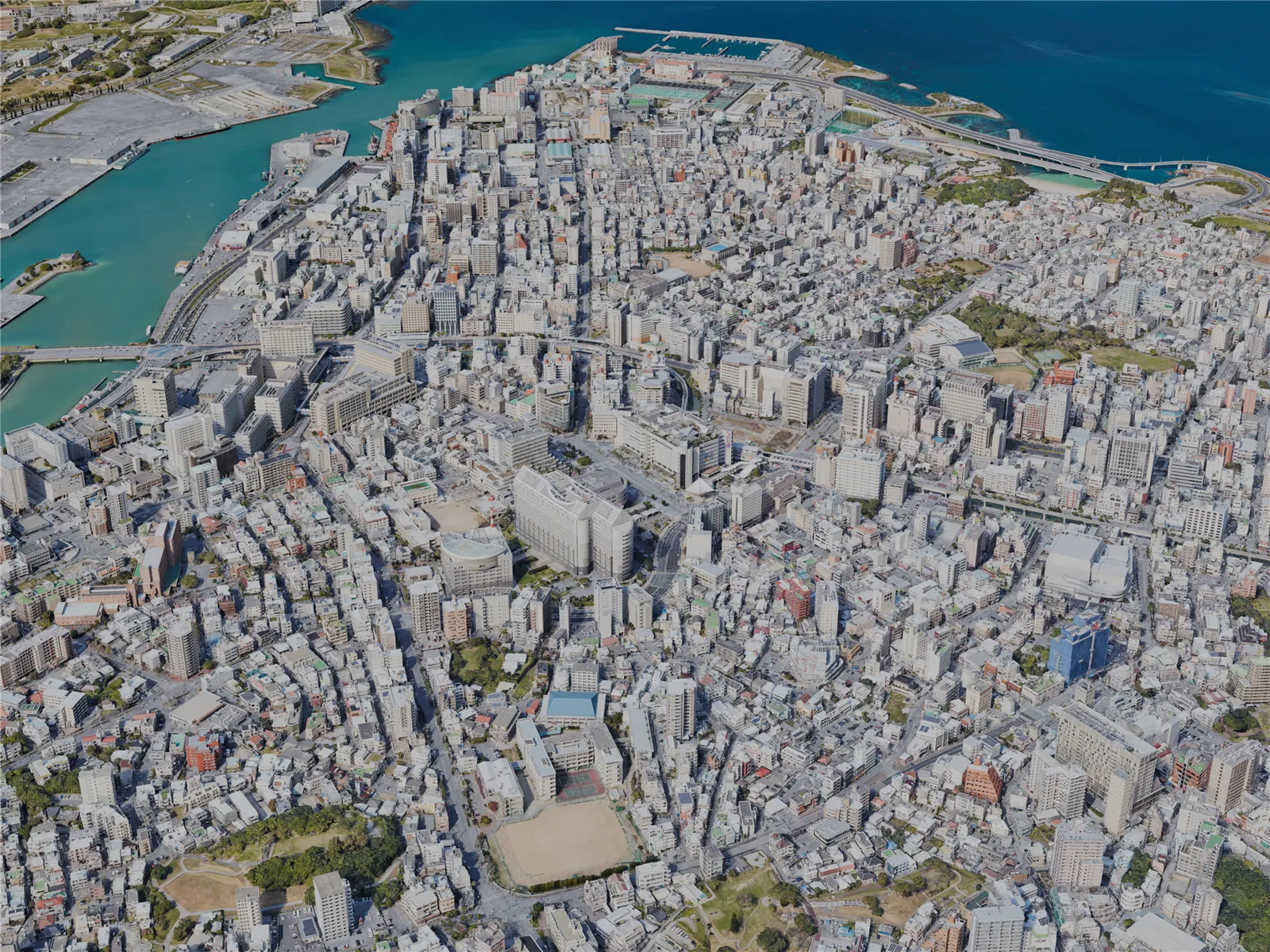 Naha City, Japan (2023) 3D Model