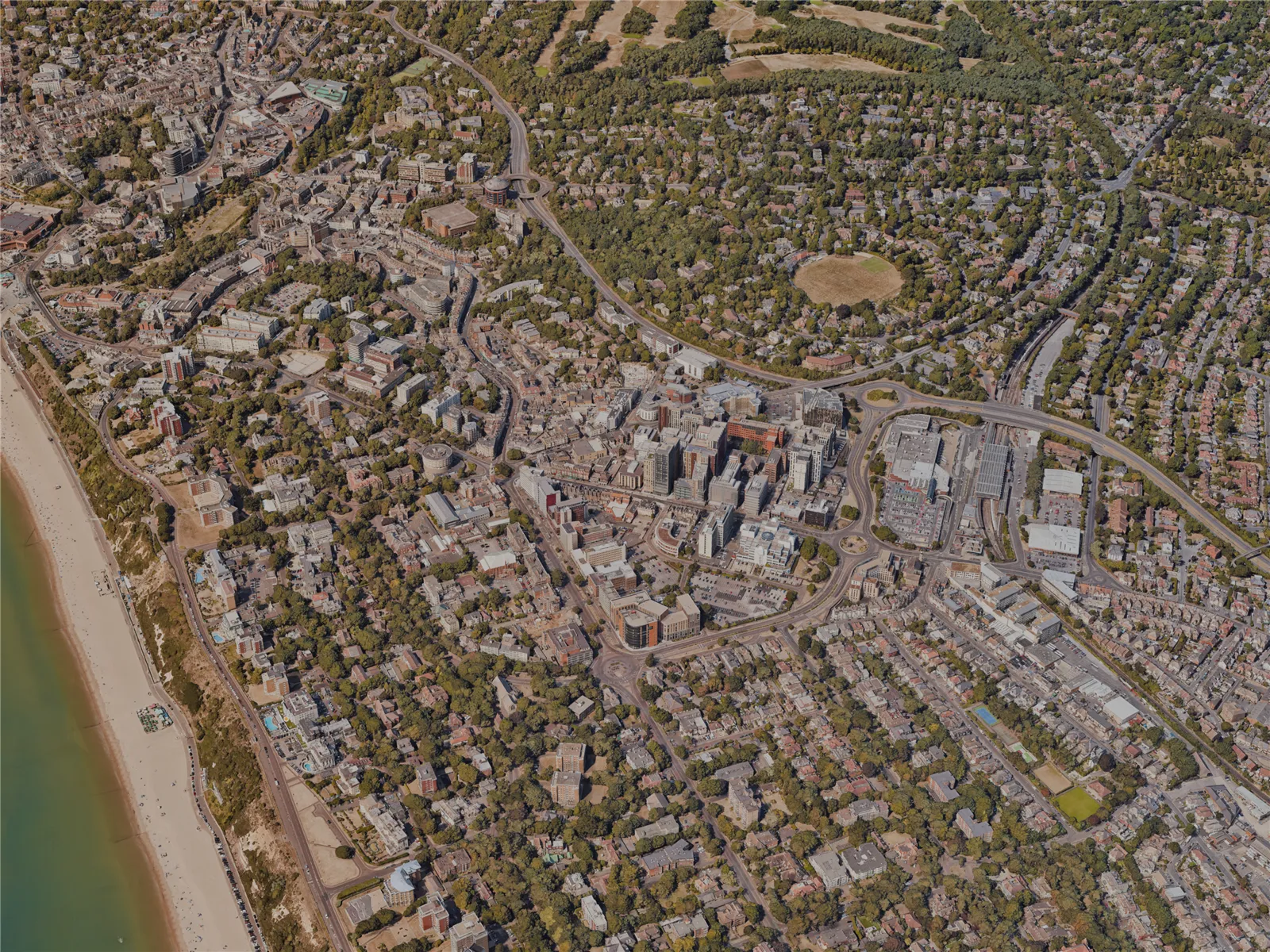 Bournemouth City, UK (2023) 3D Model