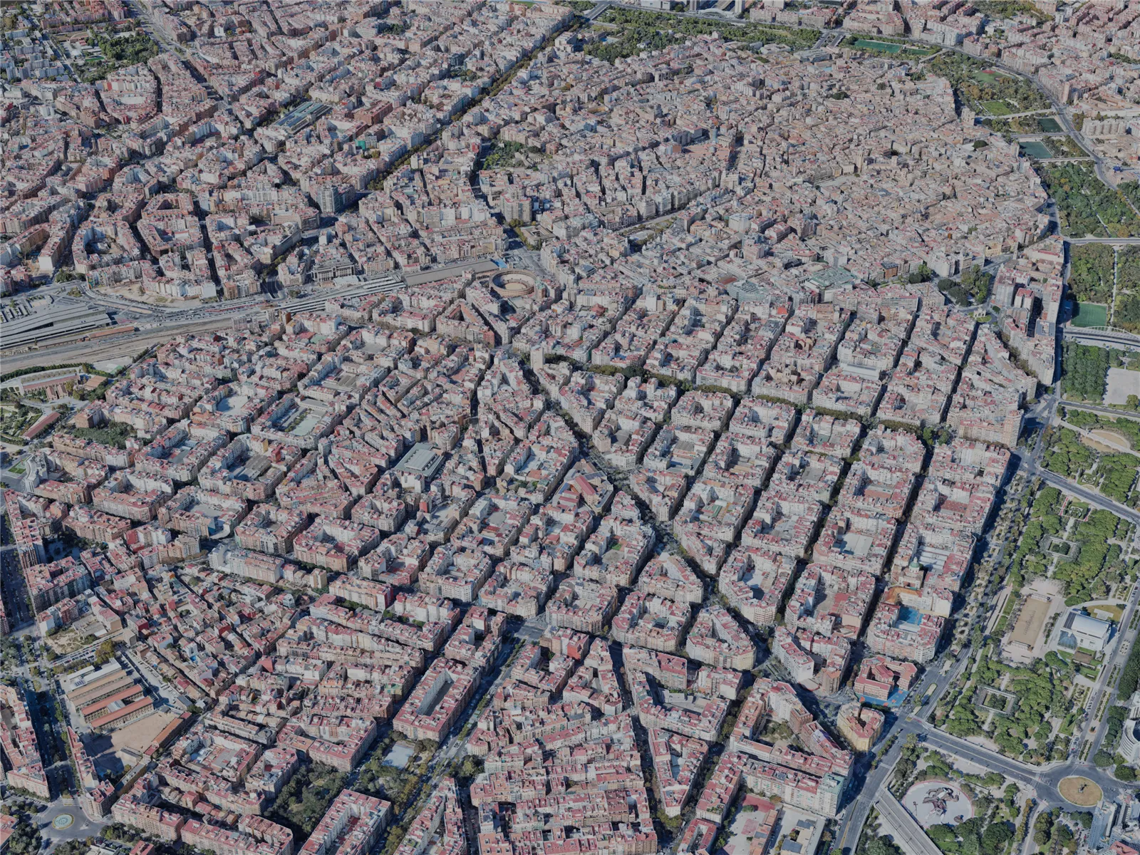 Valencia City, Spain (2024) 3D Model