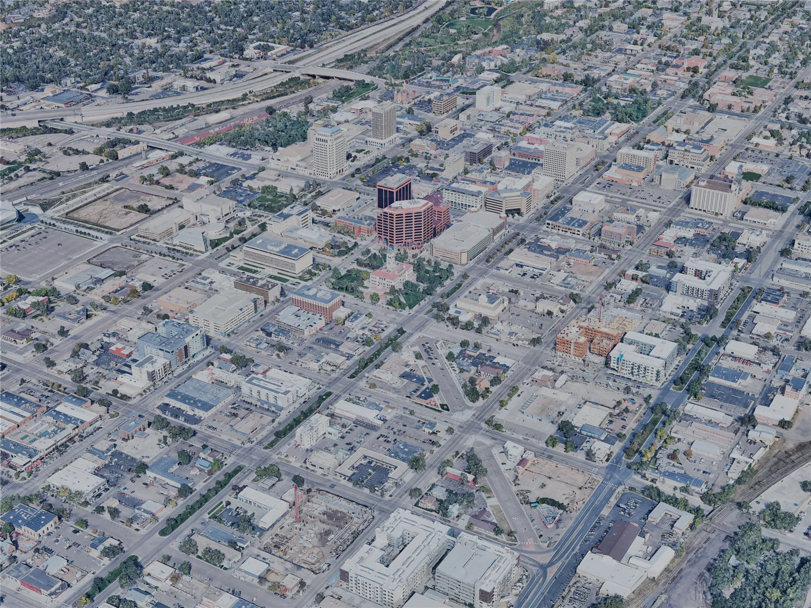 Colorado Springs City, USA (2024) 3D Model