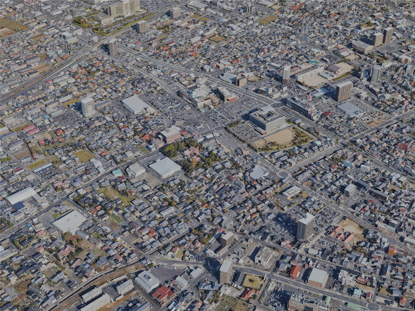 Izumo City, Japan (2024) 3D Model