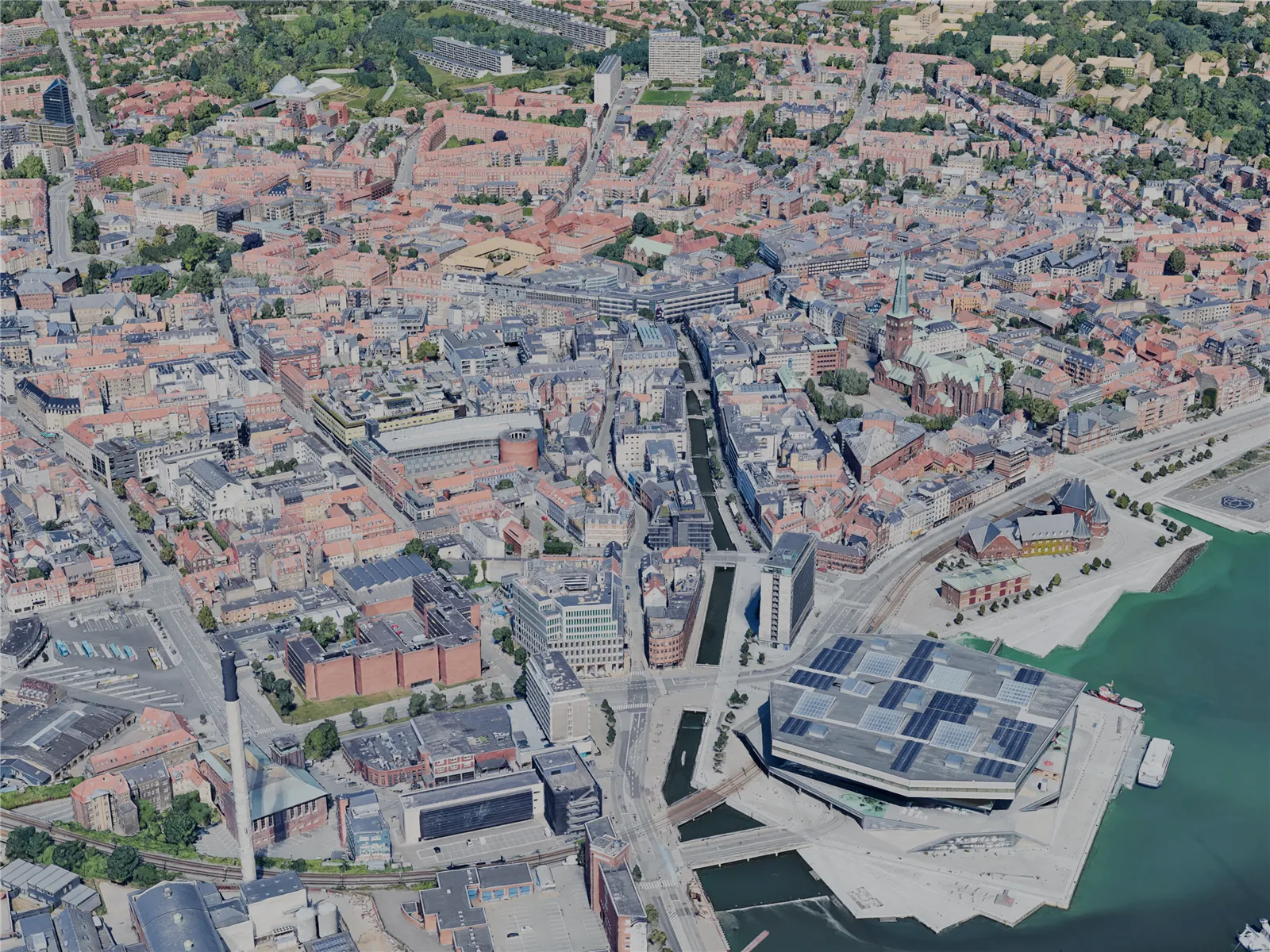 Aarhus City, Denmark (2023) 3D Model