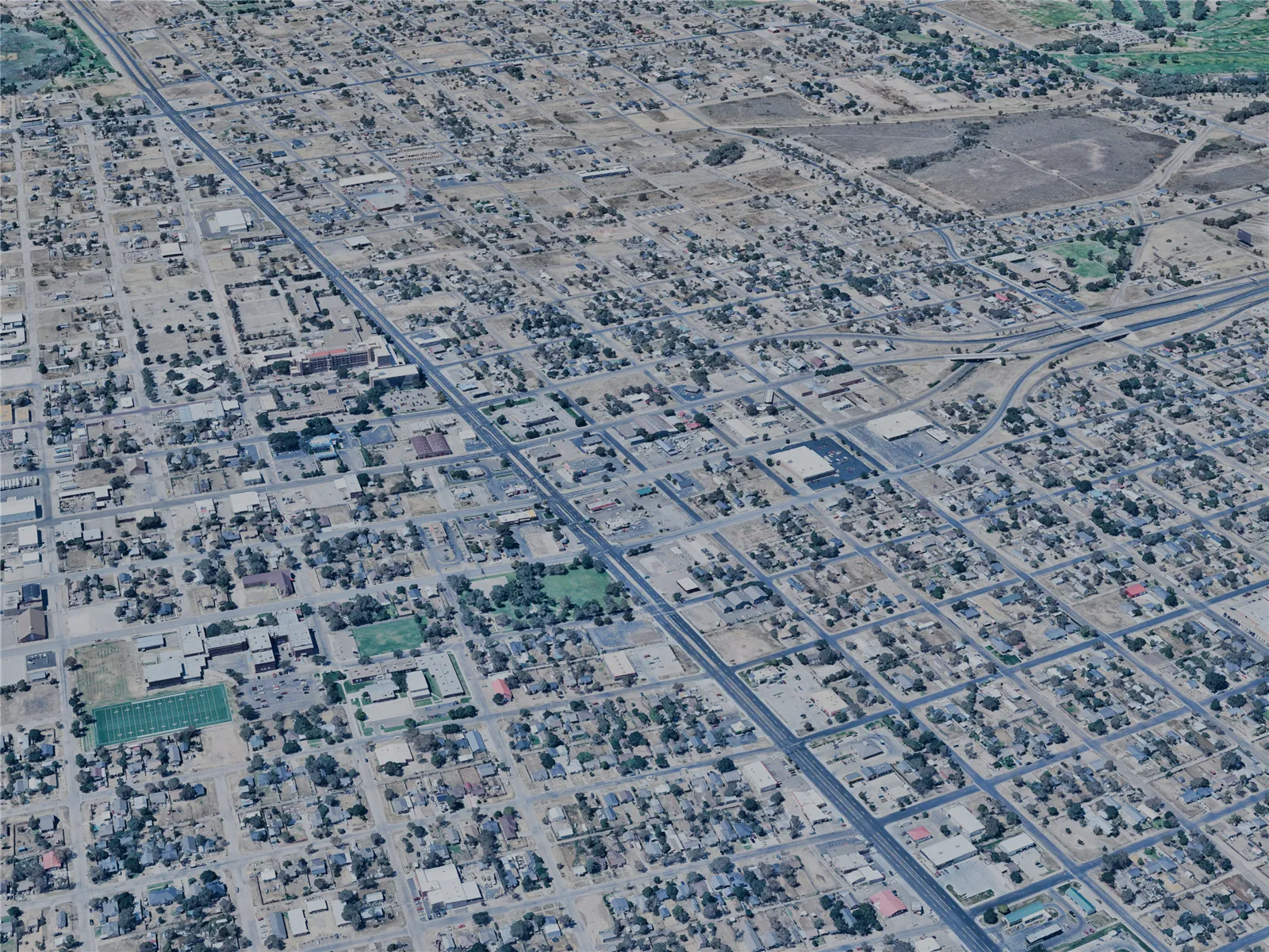 Amarillo City, USA (2023) 3D Model