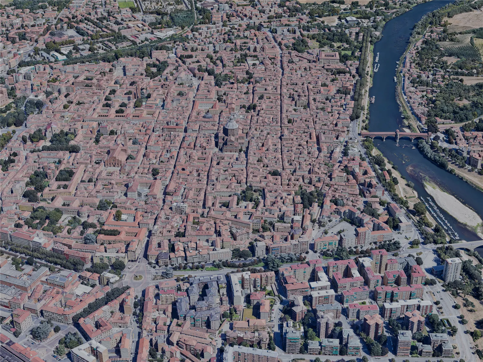 Pavia City, Italy (2023) 3D Model