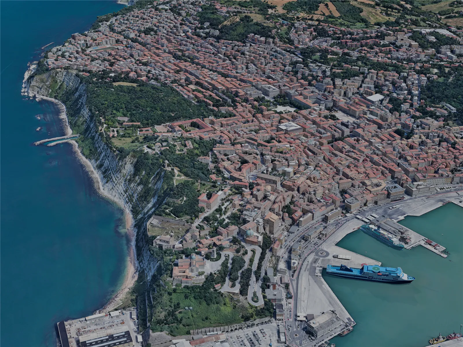 Ancona City, Italy (2023) 3D Model