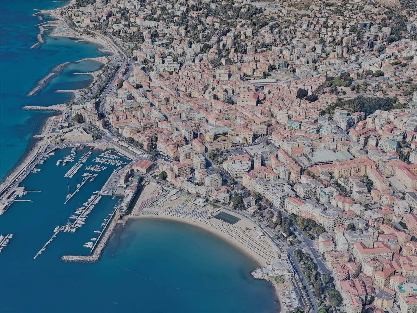 Sanremo City, Italy (2023) 3D Model