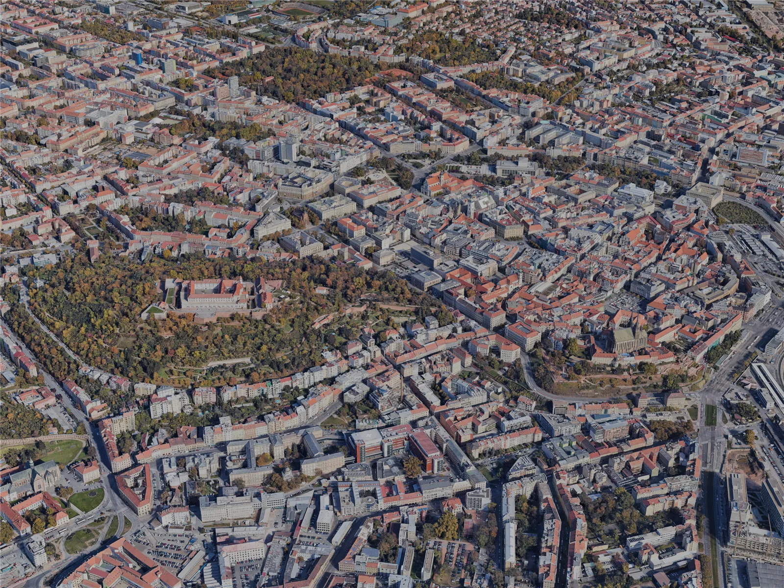 Brno City, Czechia (2023) 3D Model