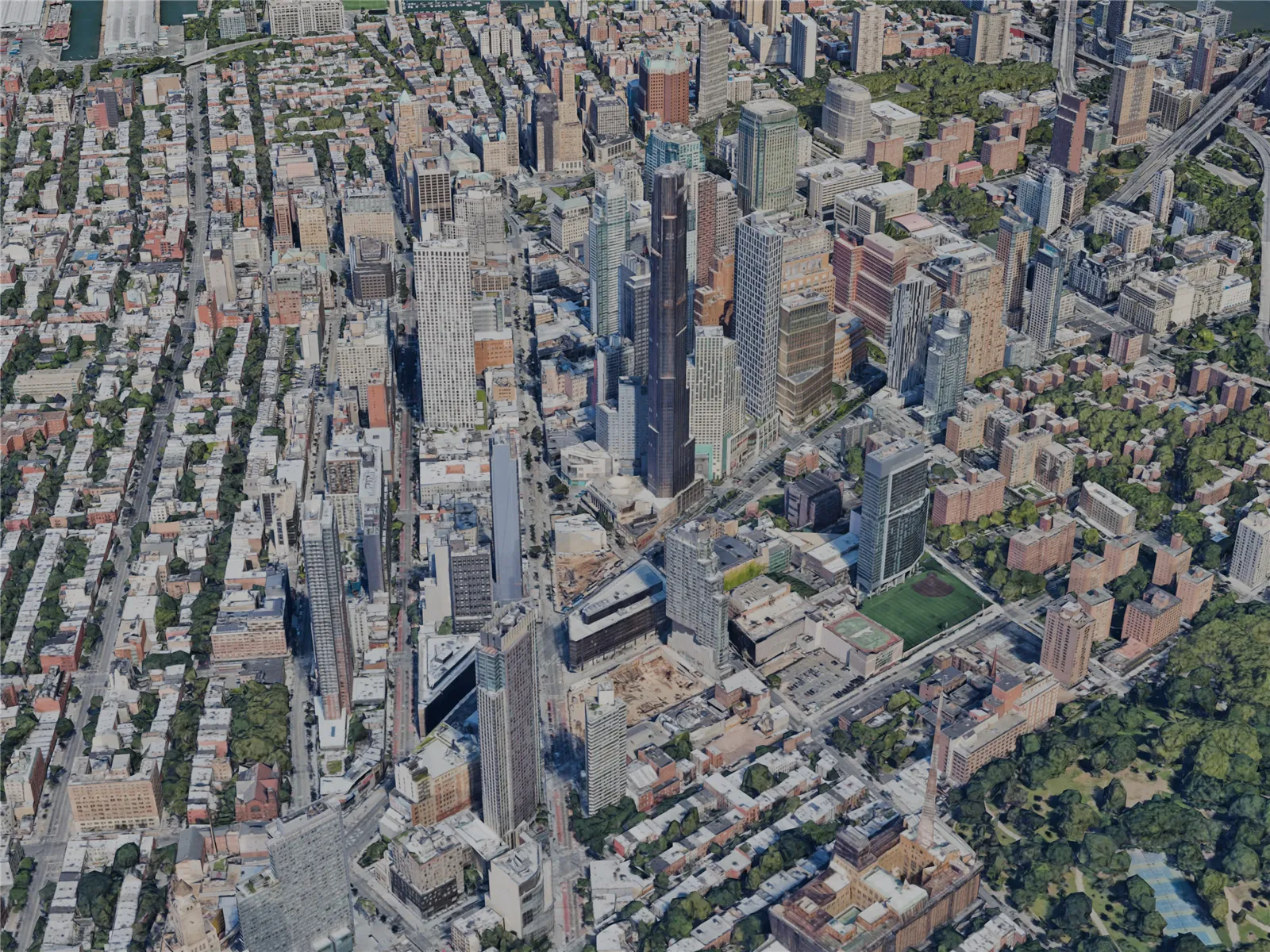 New York City, Brooklyn, USA (2022) 3D Model