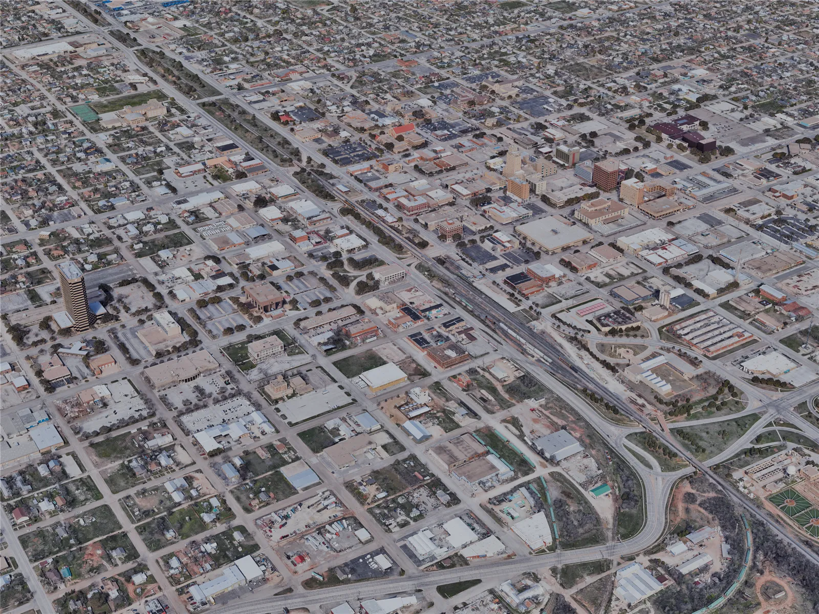 Abilene City, TX, USA (2023) 3D Model