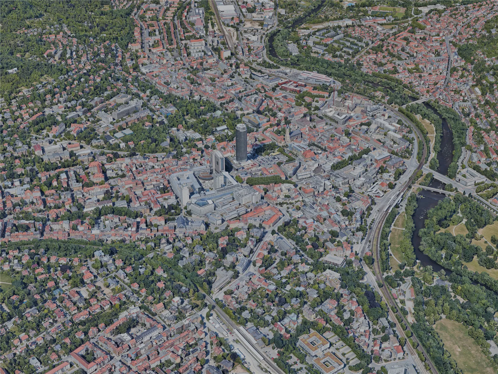 Jena City, Germany (2022) 3D Model