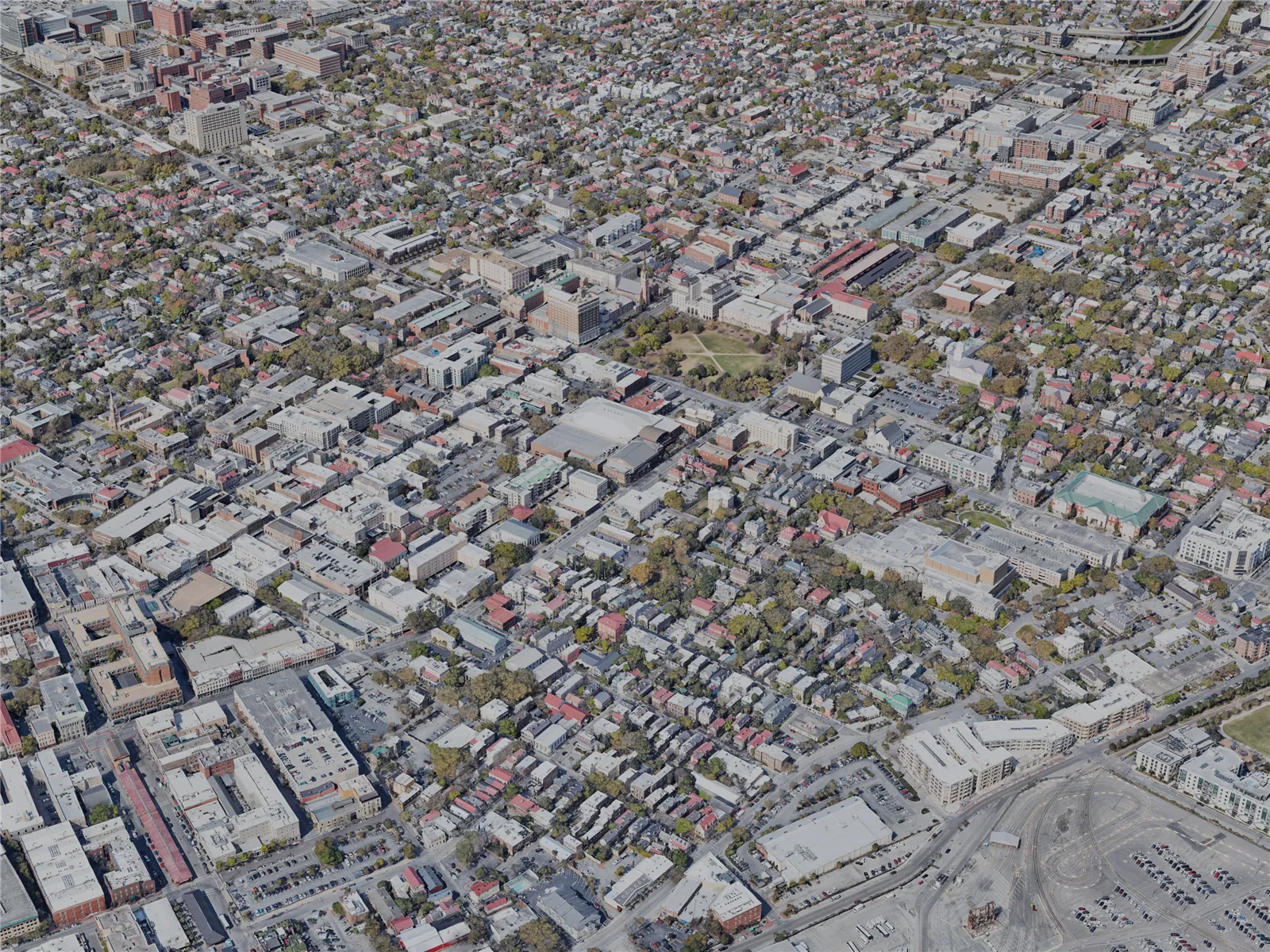 Charleston City, SC, USA (2023) 3D Model