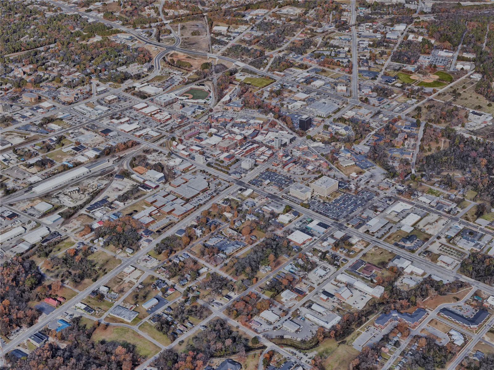 Fayetteville City, NC, USA (2022) 3D Model