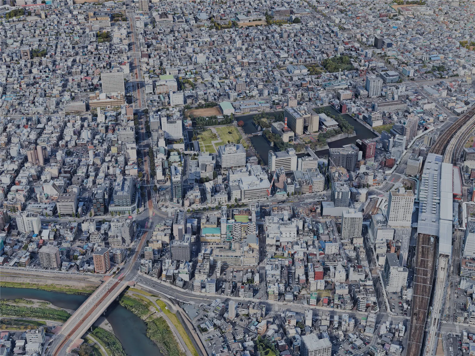 Fukui City, Japan (2023) 3D Model