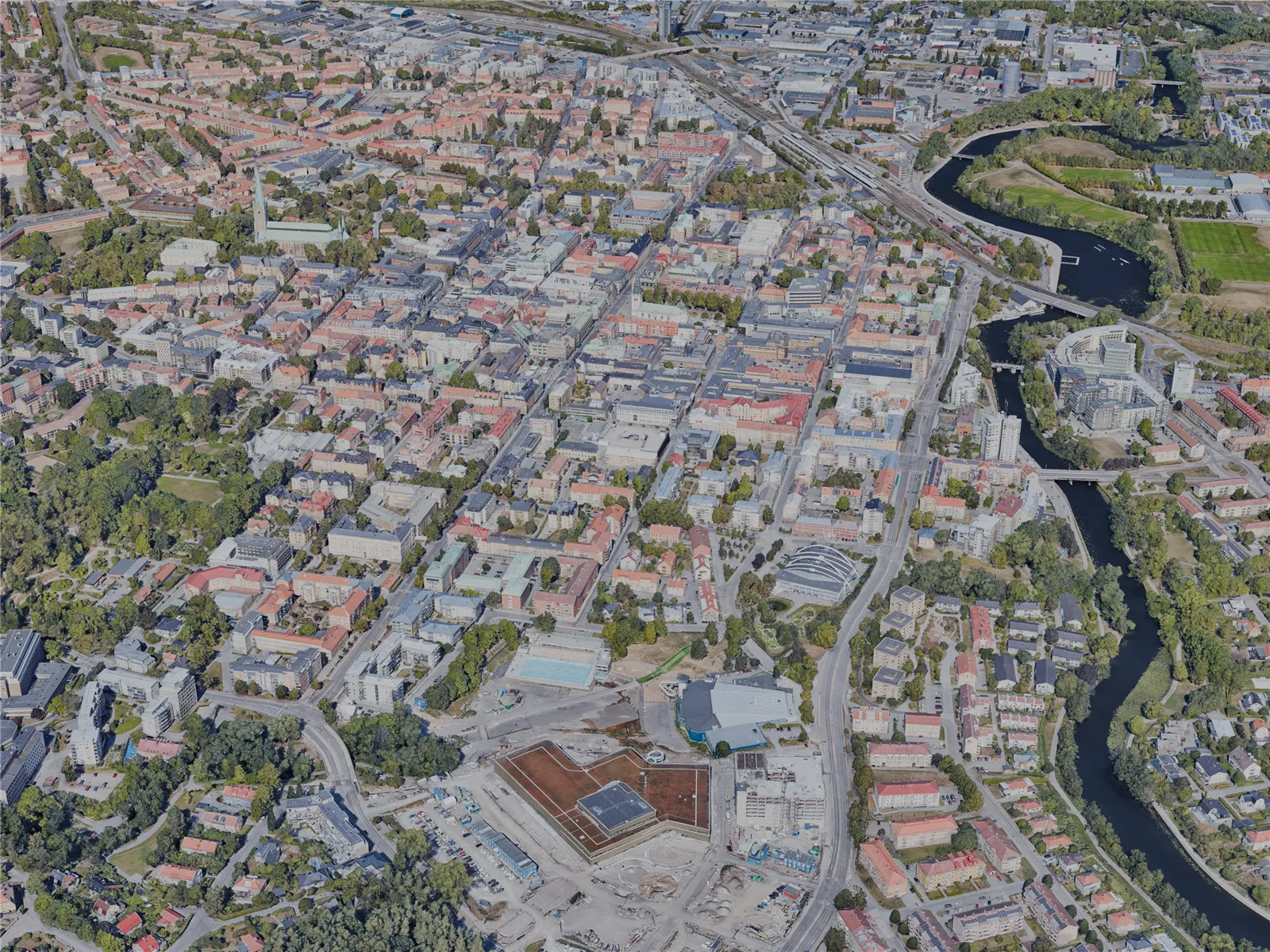 Linkoping City, Sweden (2022) 3D Model