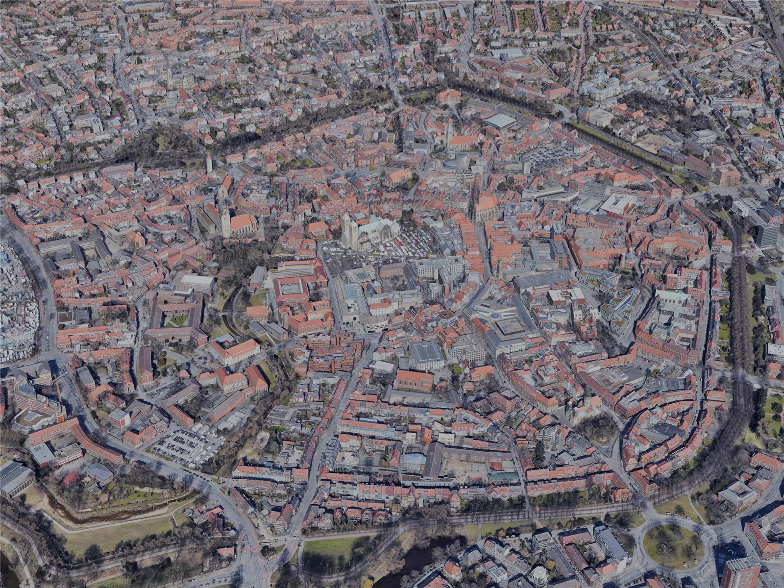 Munster City, Germany (2022) 3D Model