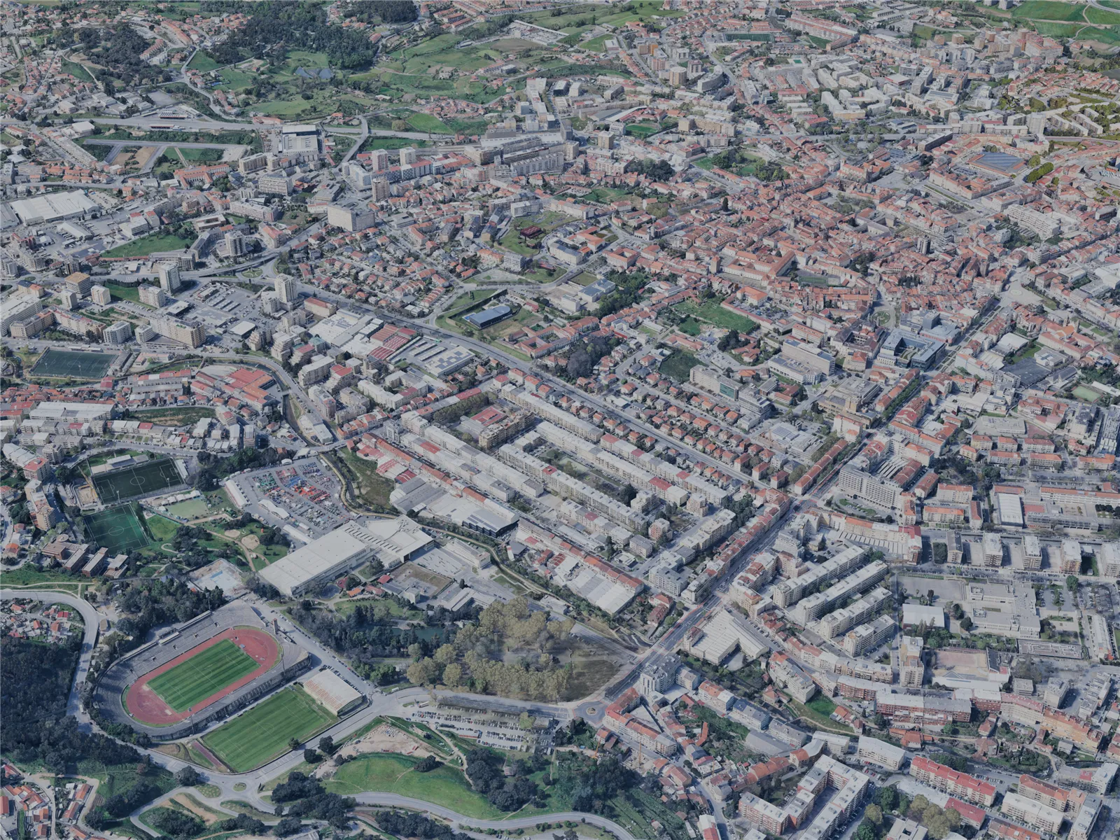 Braga City, Portugal (2024) 3D Model