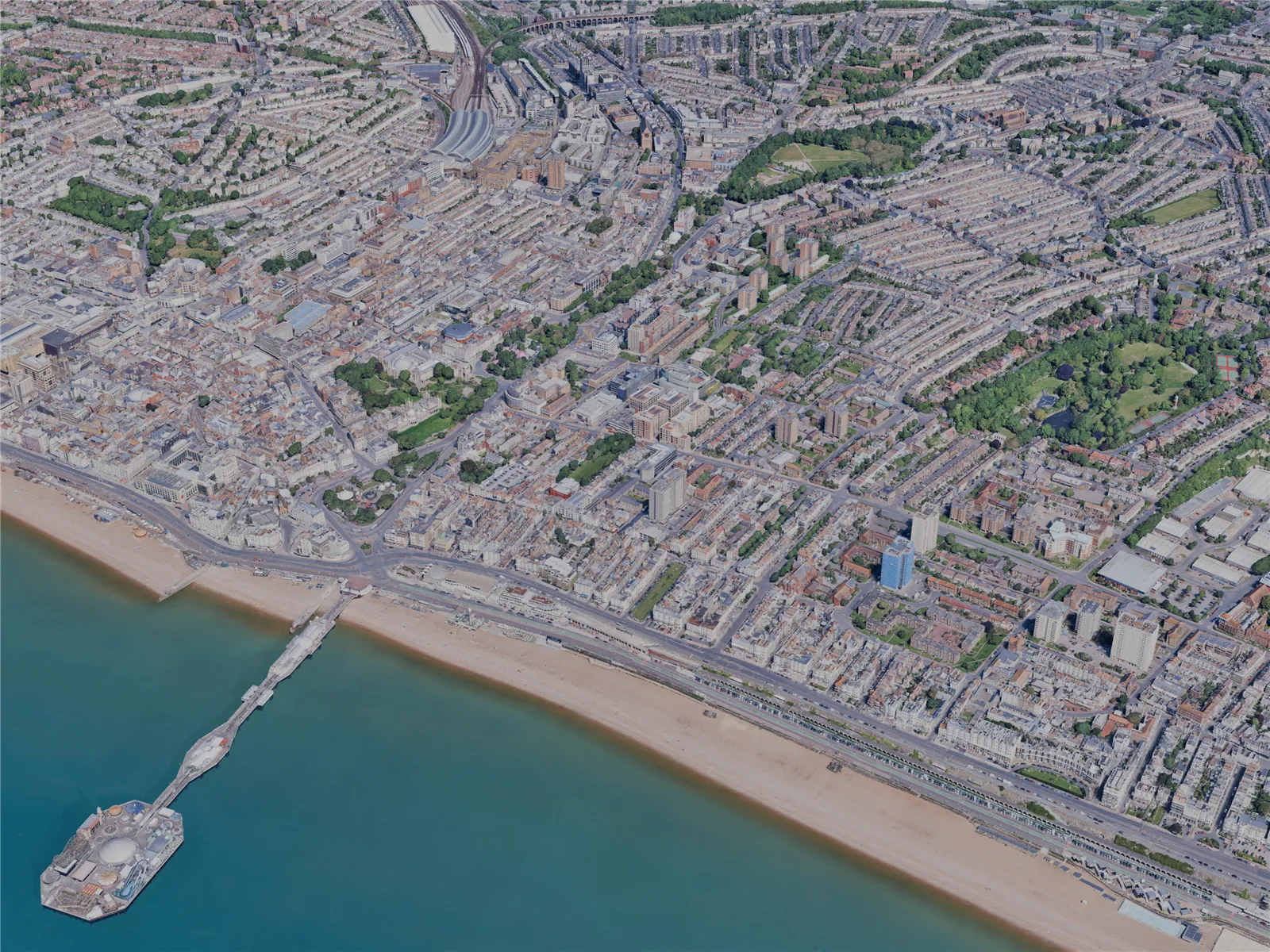 Brighton City, UK (2024) 3D Model