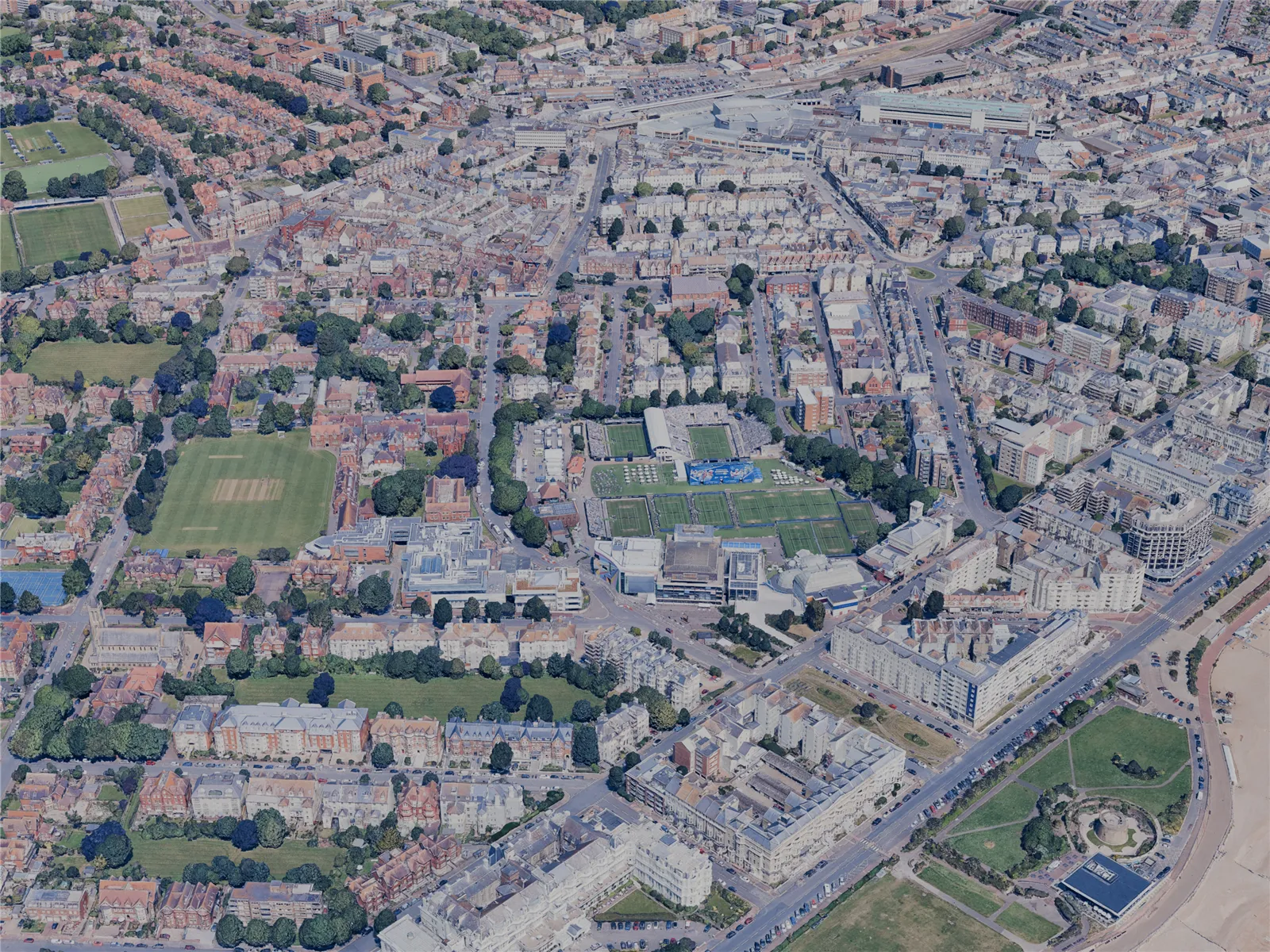 Eastbourne City, UK (2024) 3D Model