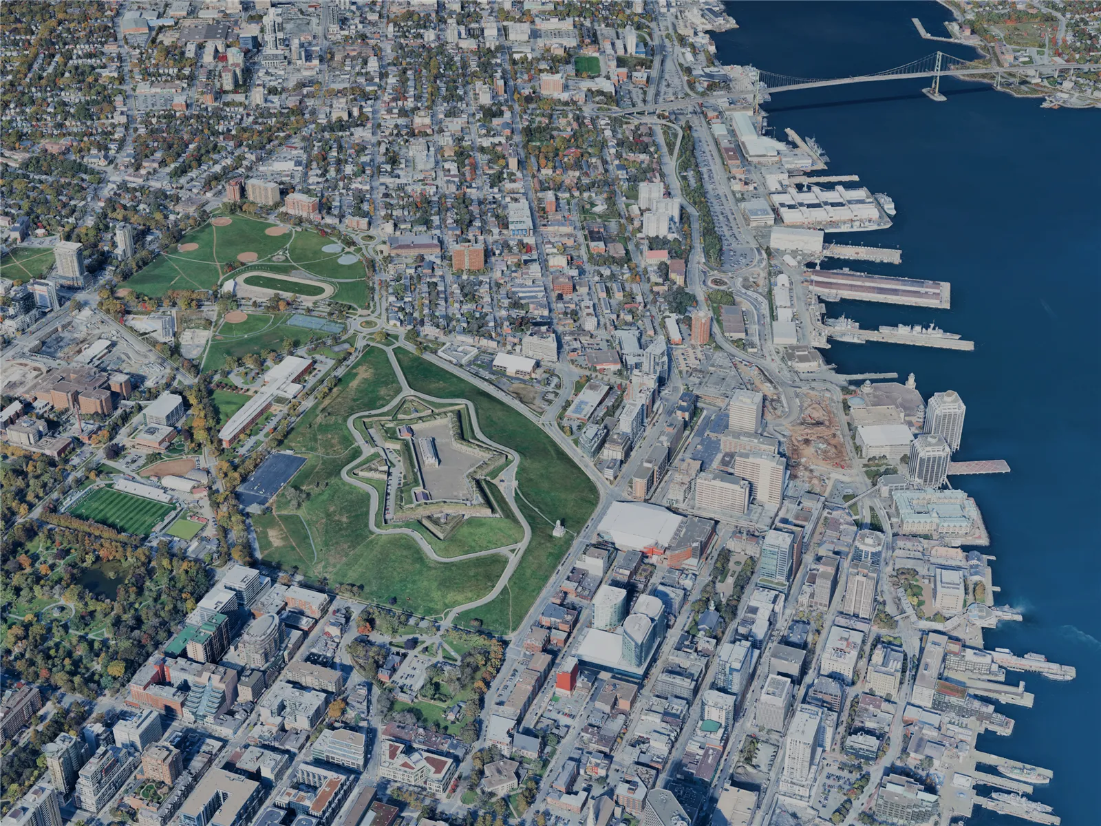 Halifax City, NS, Canada (2024) 3D Model