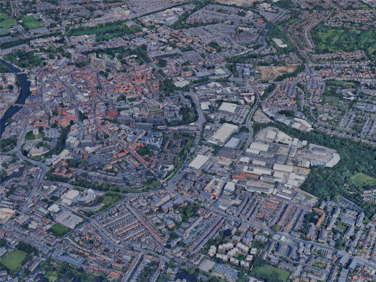 York City, UK (2024) 3D Model