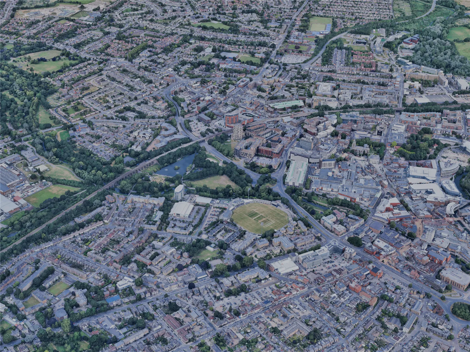 Chelmsford City, UK (2024) 3D Model