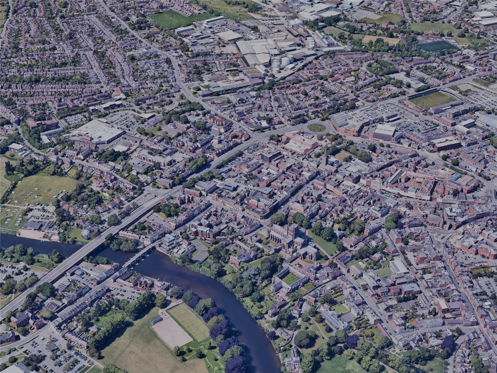 Hereford City, UK (2023) 3D Model