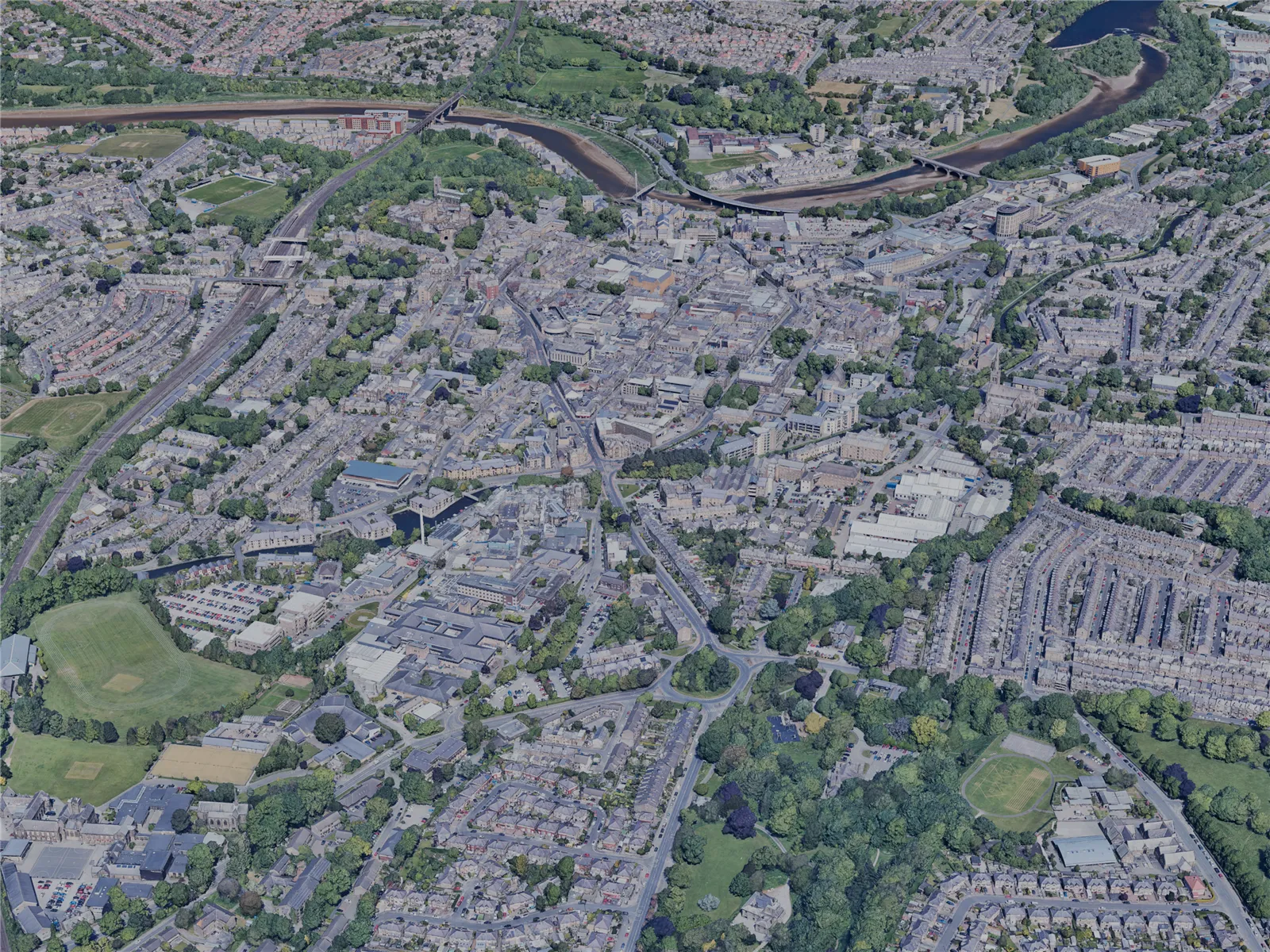 Lancaster City, UK (2023) 3D Model