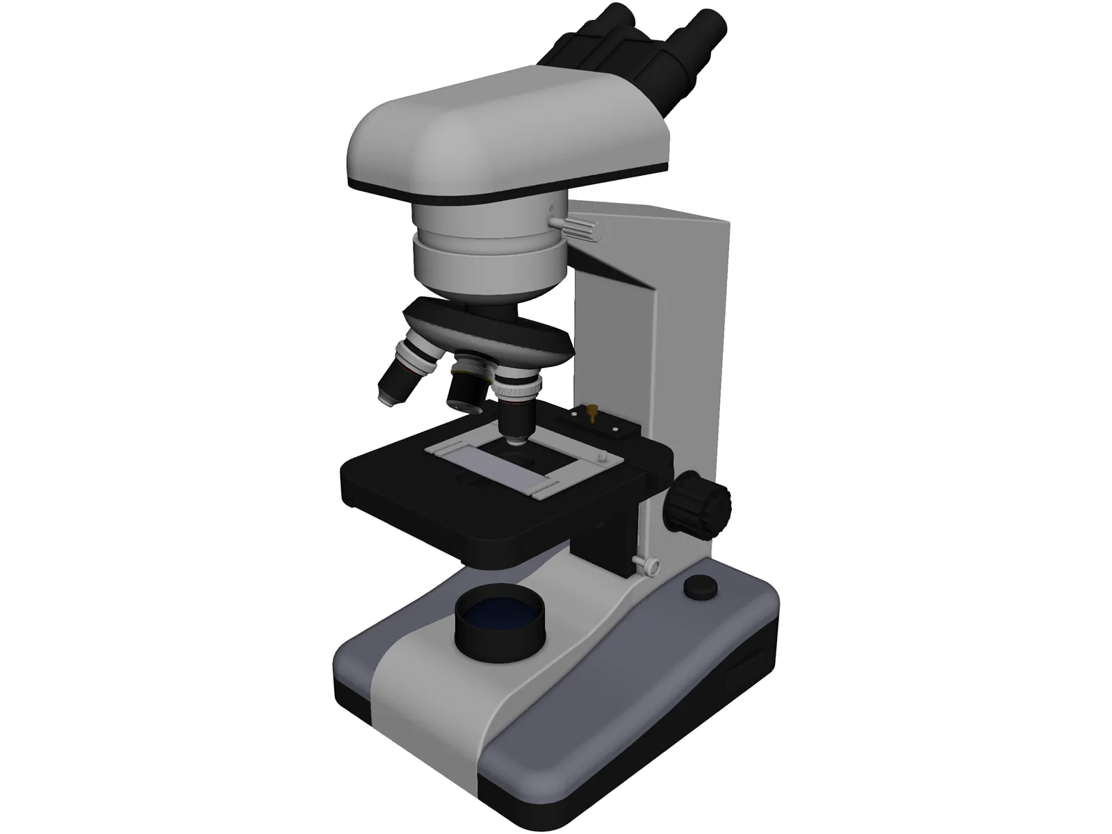 Microscope 3D Model