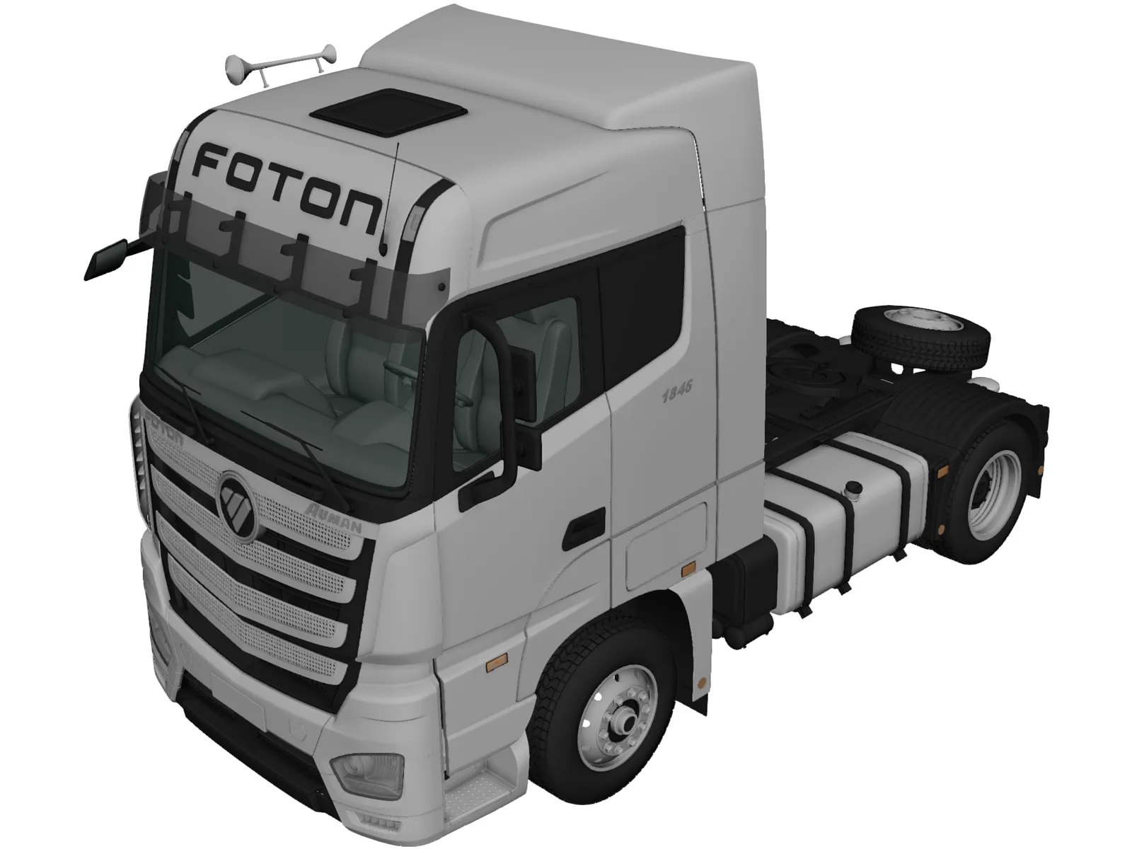 Foton Auman (2018) 3D Model