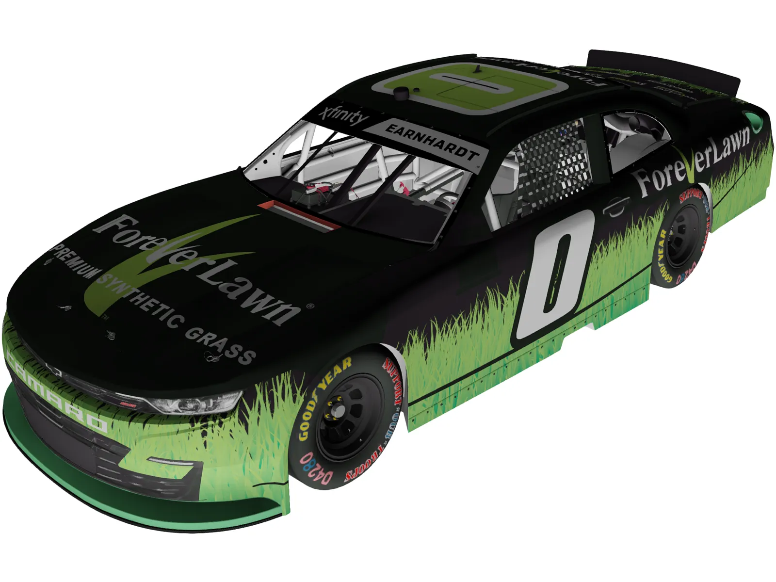 NASCAR Trophy Truck 3D Model