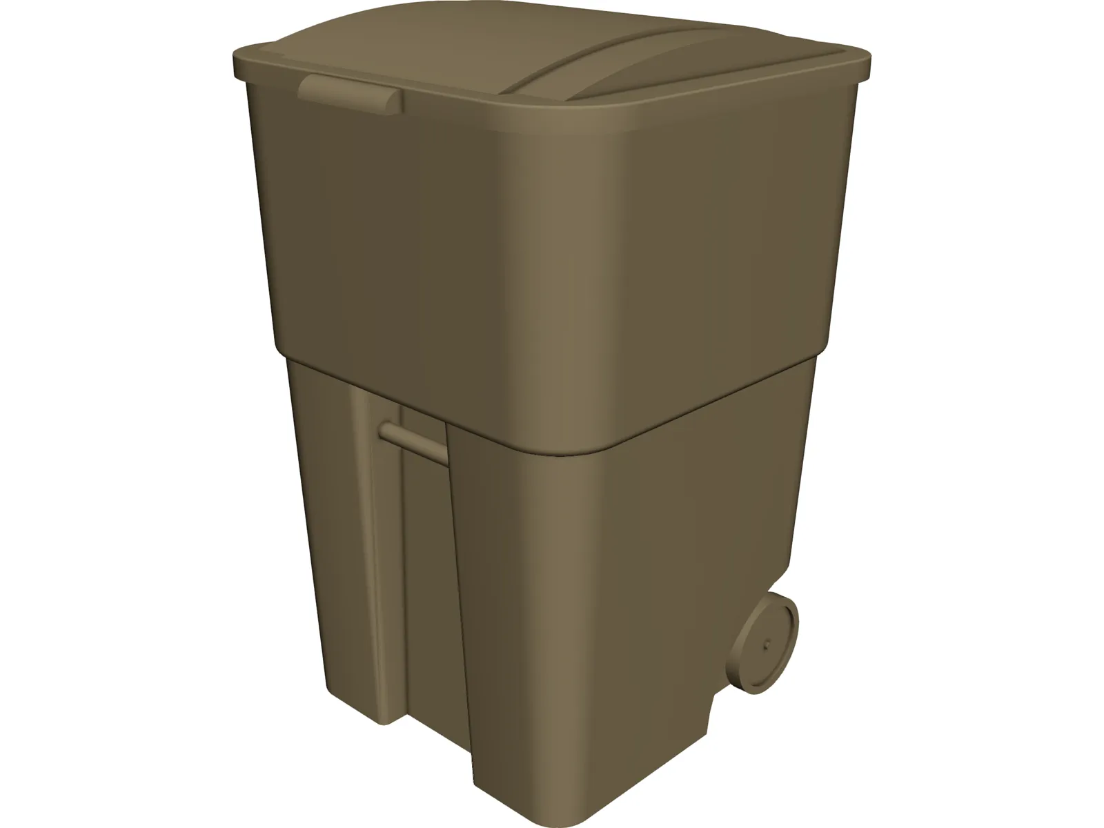 Garbage Container, 3D model