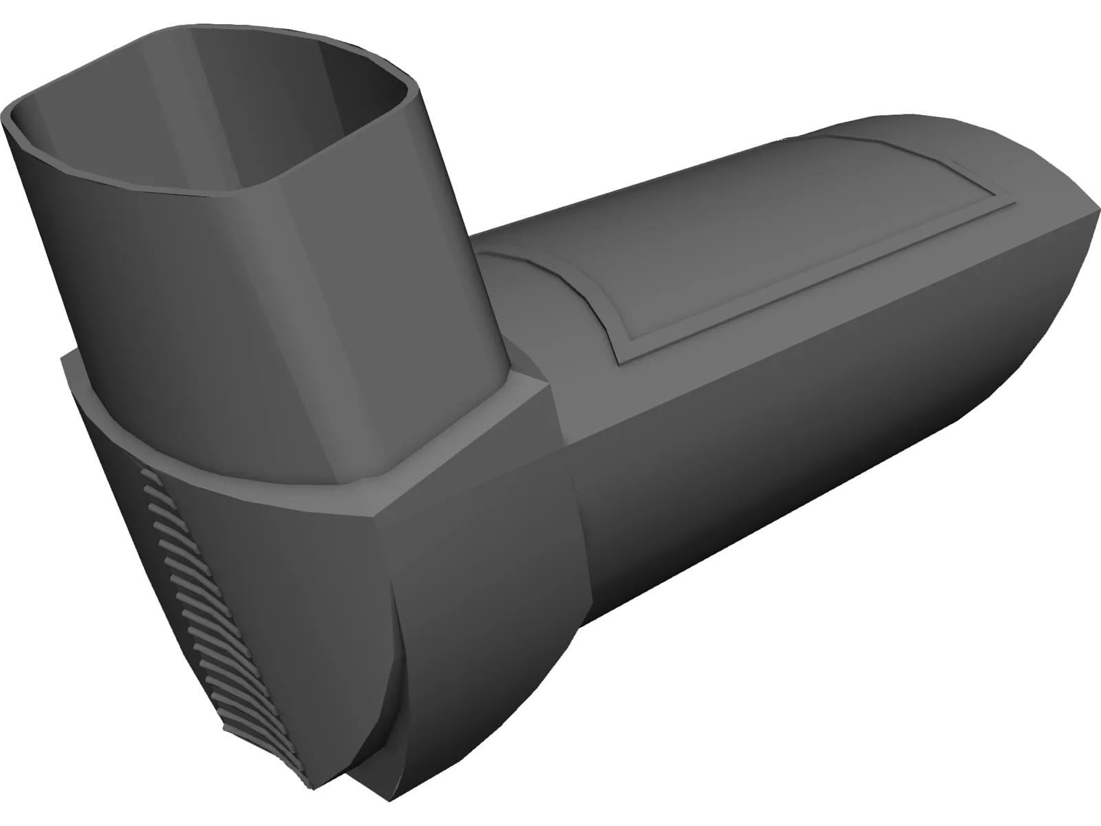 Asthma Inhaler 3D Model