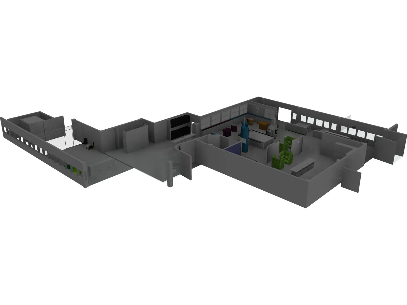 Office 3D Model