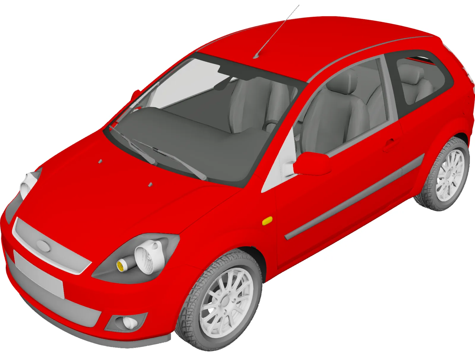 Ford Fiesta V Mk6 | 3D model