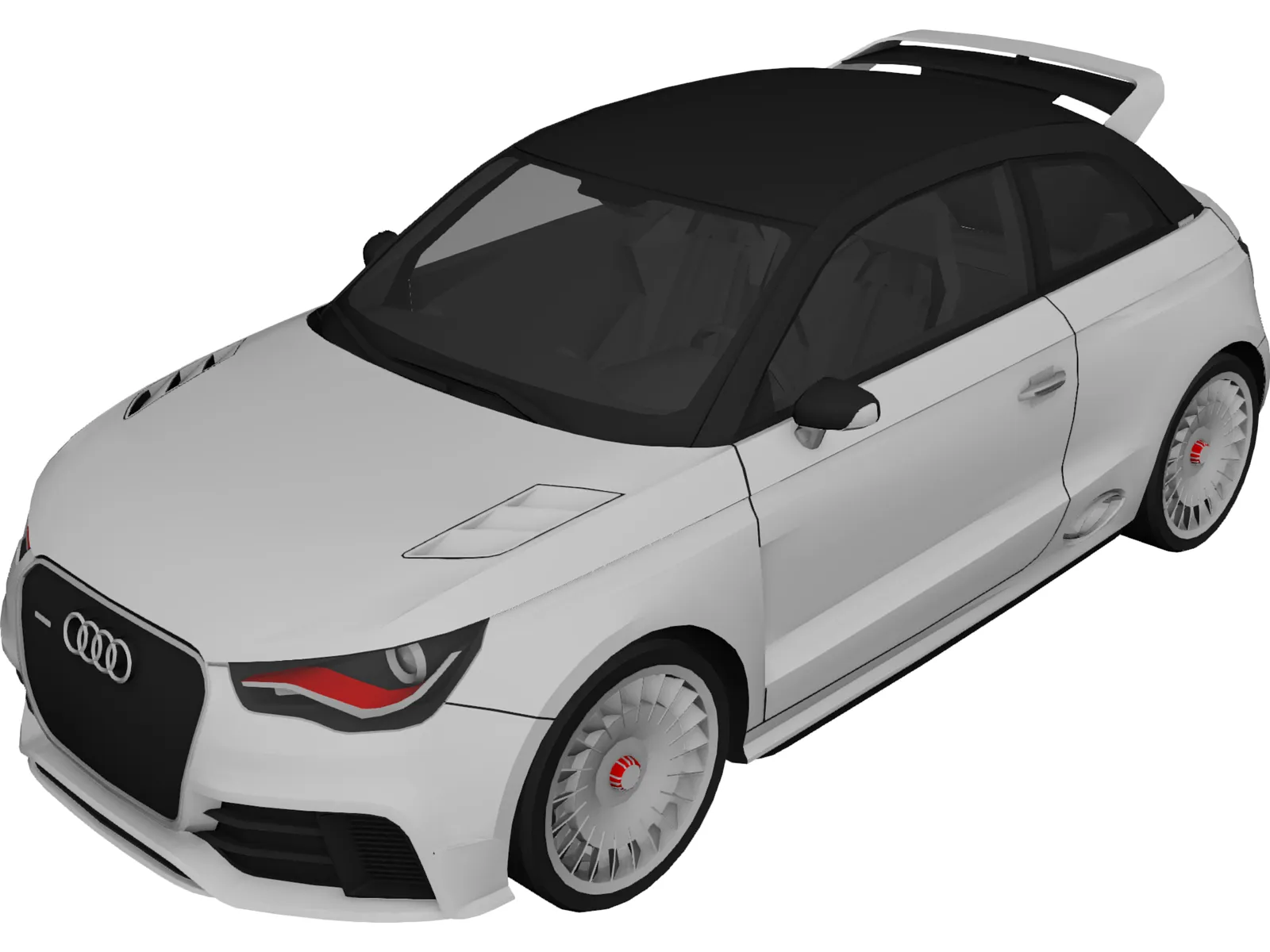 modèle 3D de Audi A1 Quattro - TurboSquid 2107377