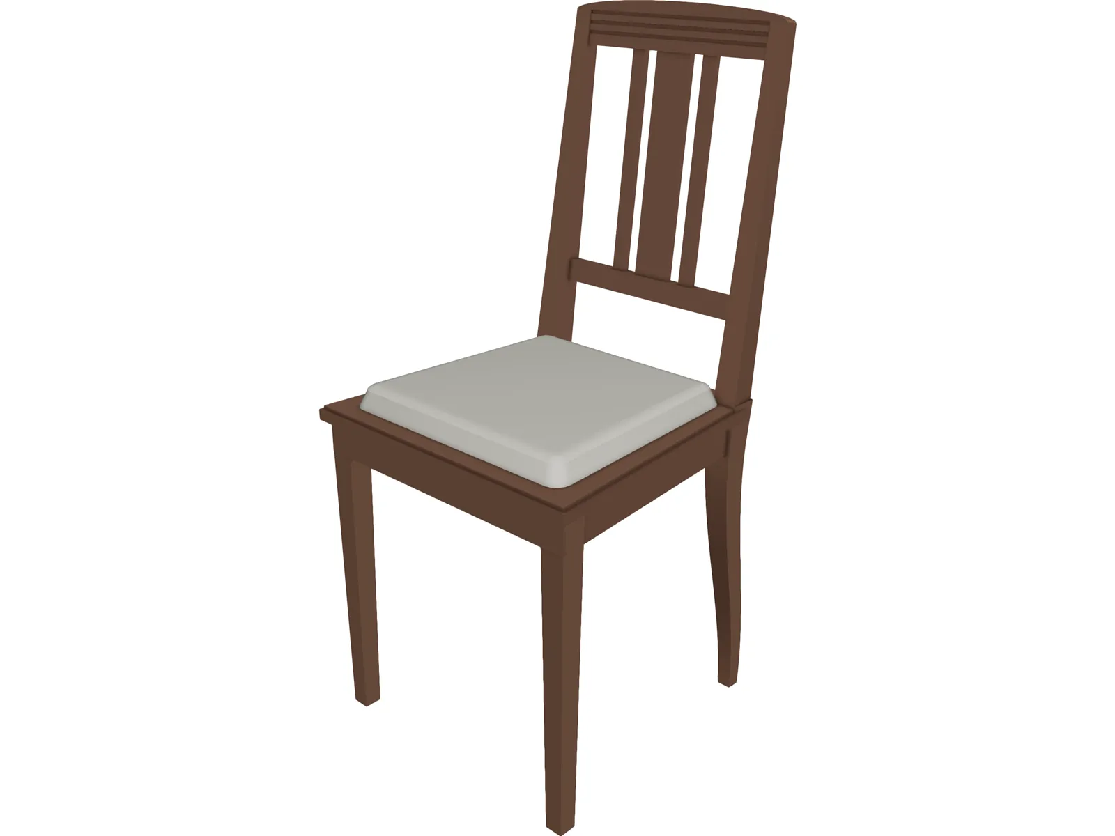 Chair Wood 3D Model