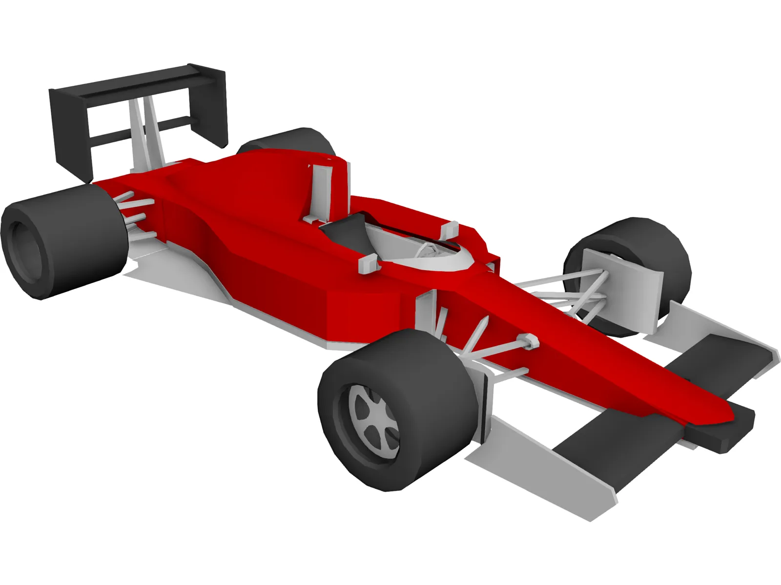 Race Car Free 3D Model - 3DCADBrowser