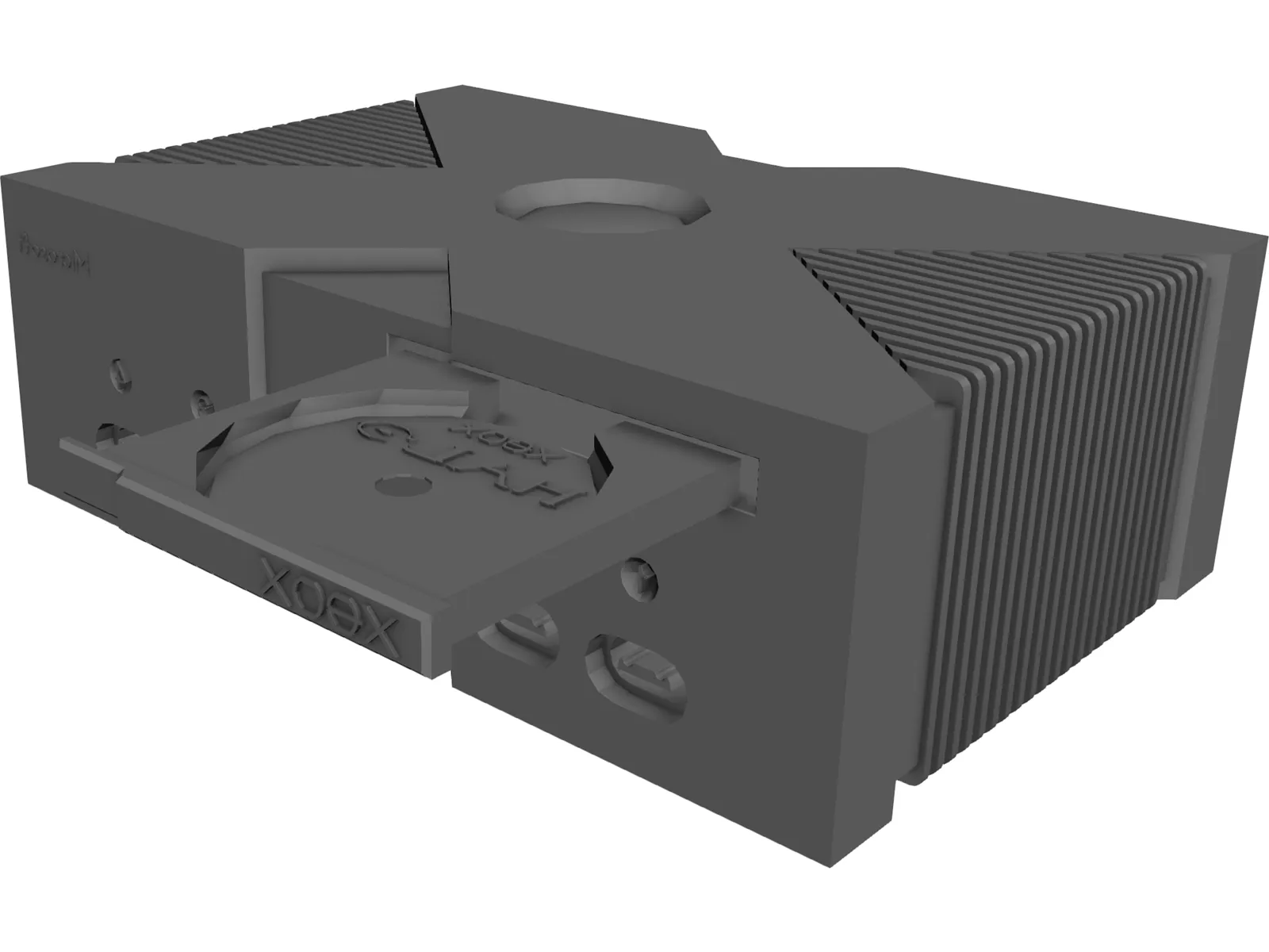 Xbox Console 3d Model 3dcadbrowser