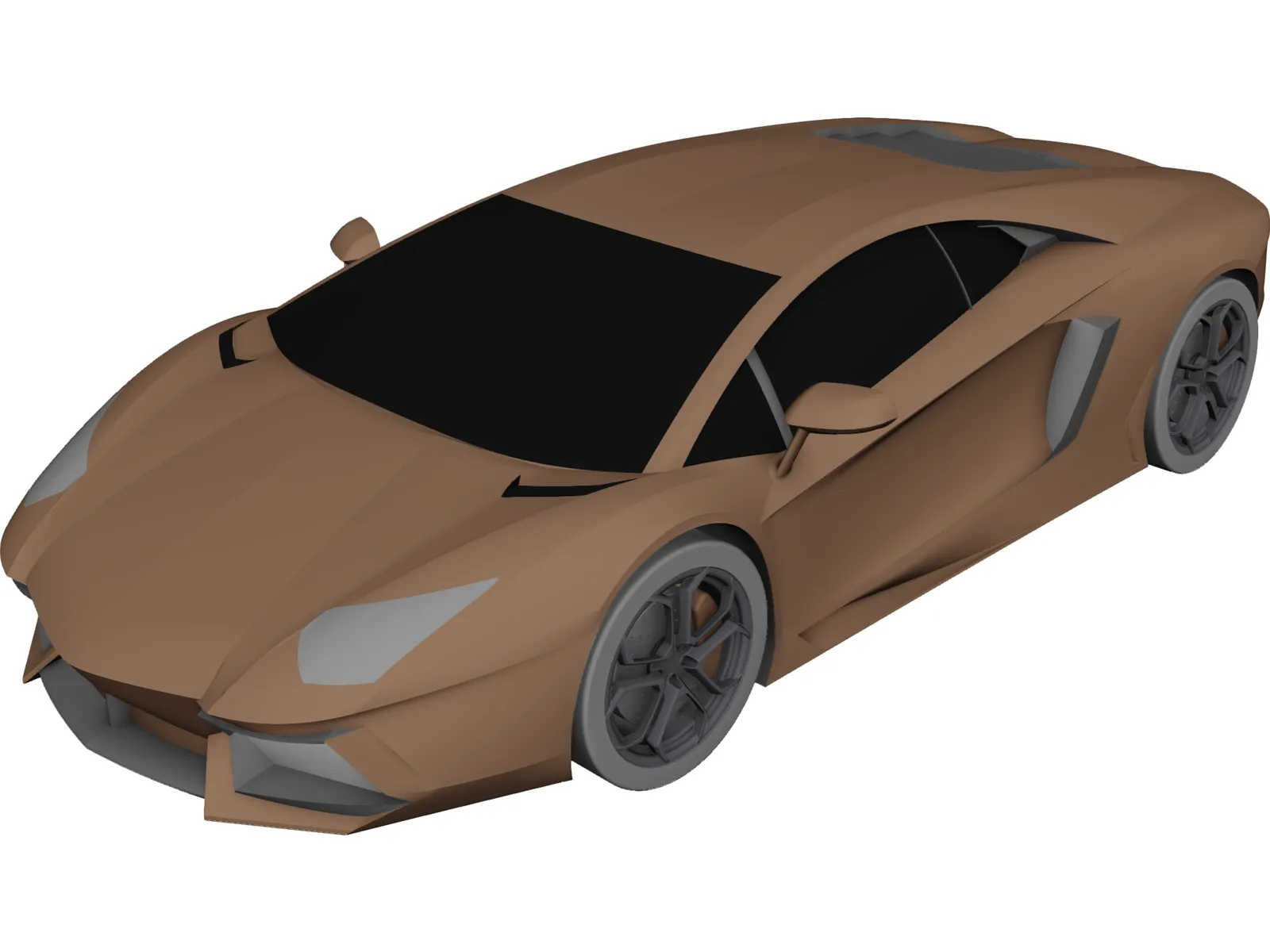Lamborghini Aventador 3D CAD Model - 3D CAD Browser