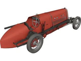 Fiat Mefistofele (1923) 3D Model